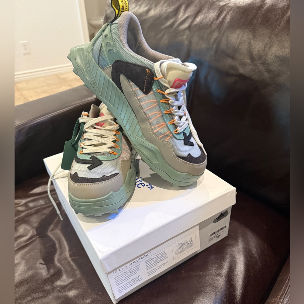 OFF-WHITE Odsy-1000 Mint Black Sneakers - Size US13 EU47 - Like New! - Picture 14 of 15